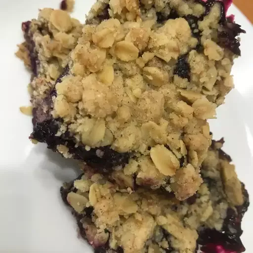 Blueberry Crumble Bars