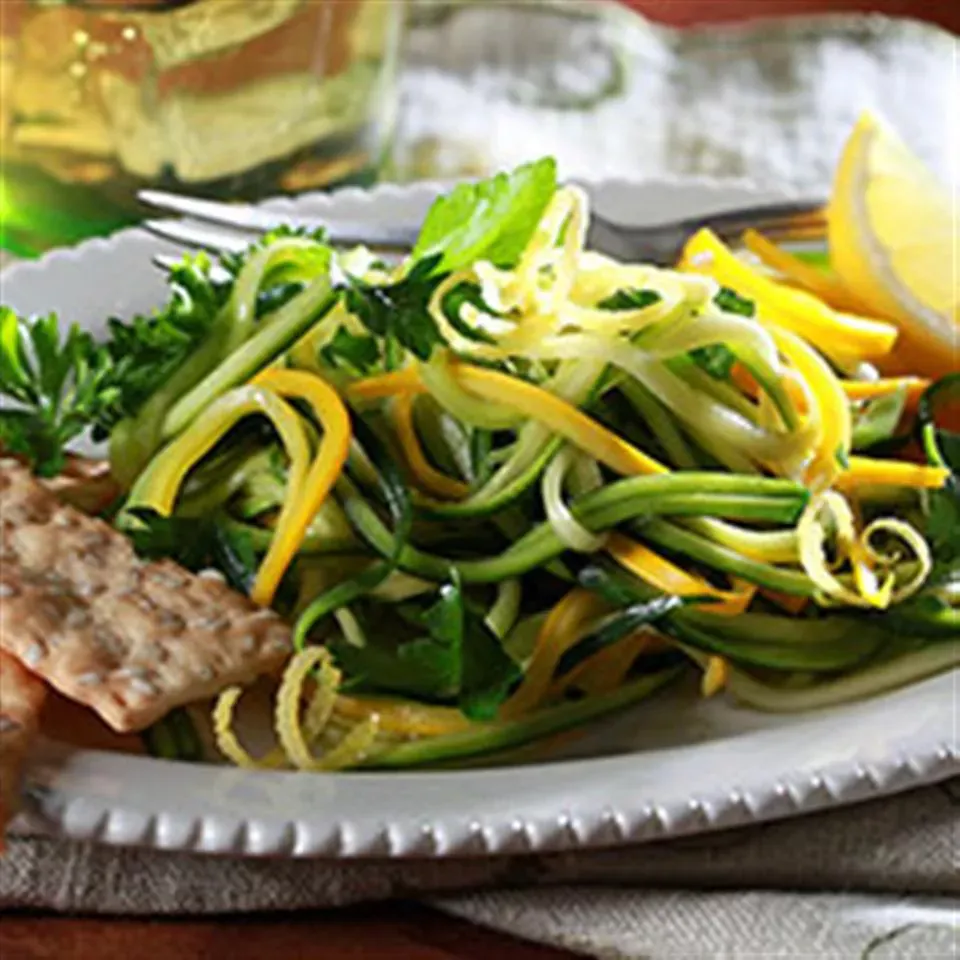 Herbaceous Salad with Lemon Vinaigrette