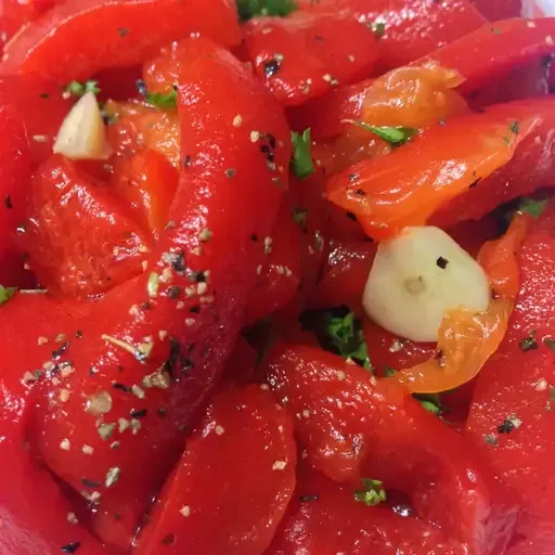 Roasted Peppers in Oil (Peperoni Arrostiti Sotto Olio)