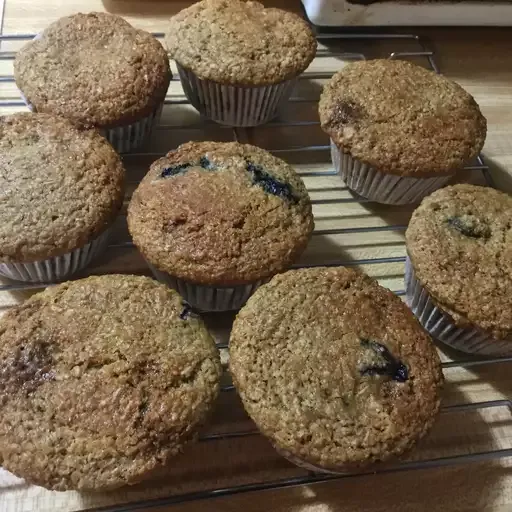 Blueberry Orange Bran Muffin