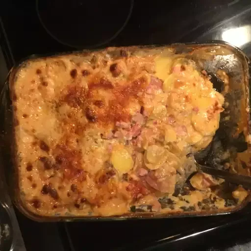 Scalloped Potatoes au Gratin