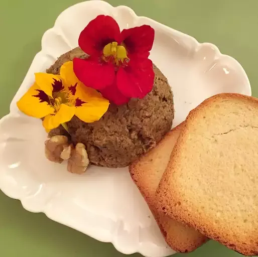 Exotic Mushroom and Walnut Pate