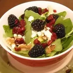 Blackberry Spinach Salad