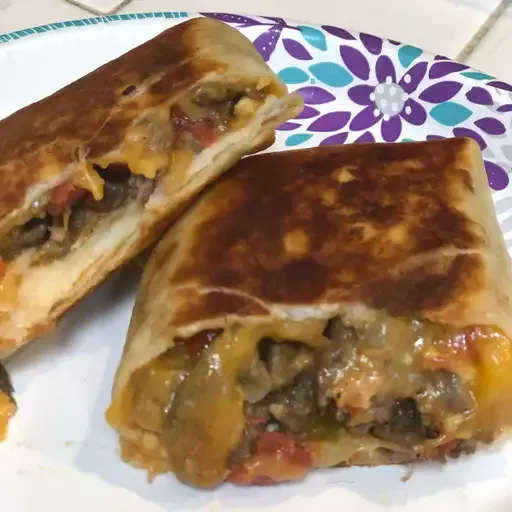 Carne Asada Breakfast Burrito