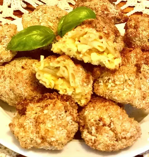 Air Fryer Mac and Cheese Balls