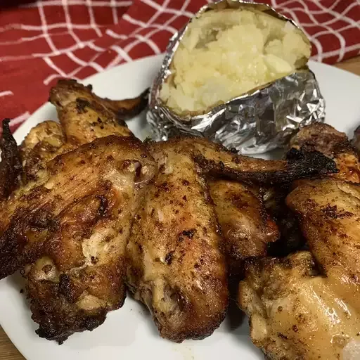 Jerk Grilled Chicken Wings