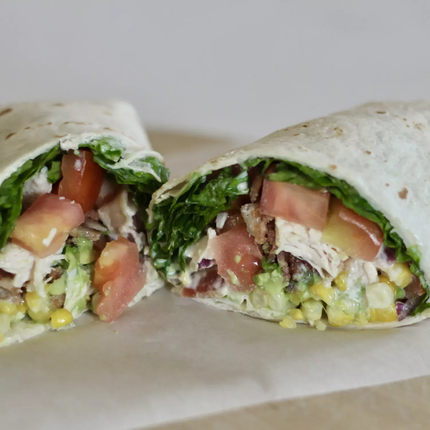 Grilled Chicken BLT Wraps