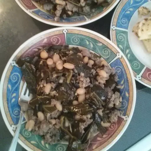 Collard Greens and Beans