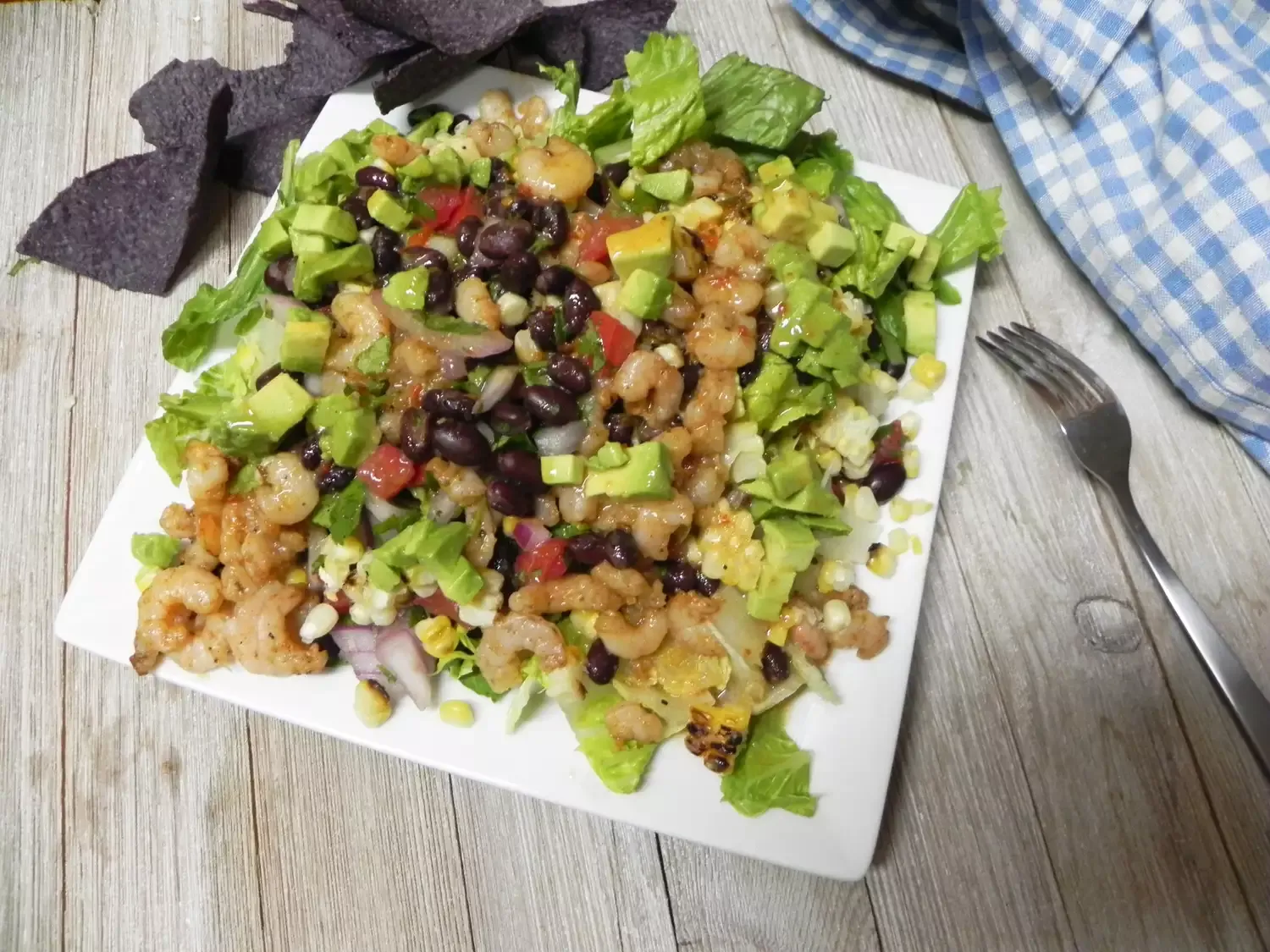 Southwestern Grilled Shrimp Salad