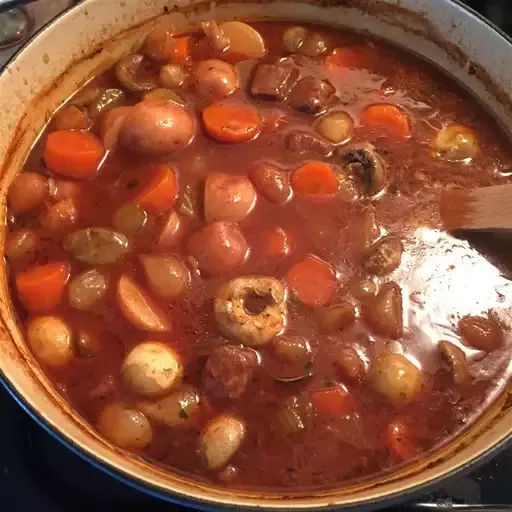 Oven Beef and Potato Stew