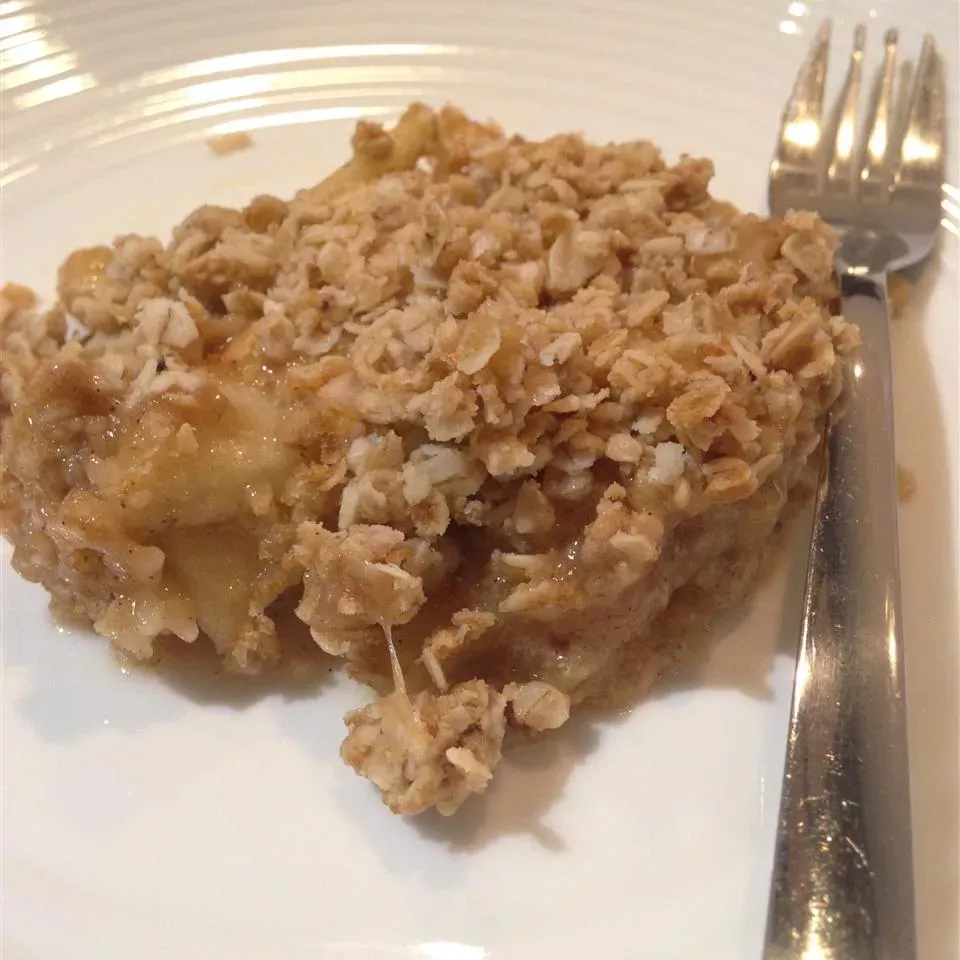 Caramel Apple Crumble