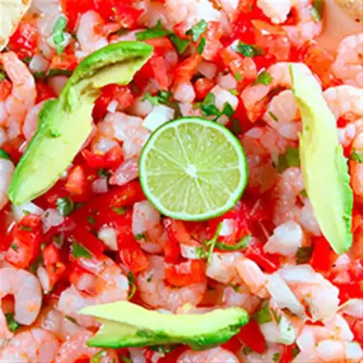 Clamato Shrimp "Ceviche" Style