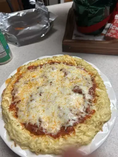 Easy Spaghetti Pie