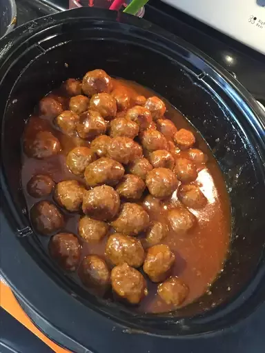 Connie's Sweet and Sour Christmas Meatballs