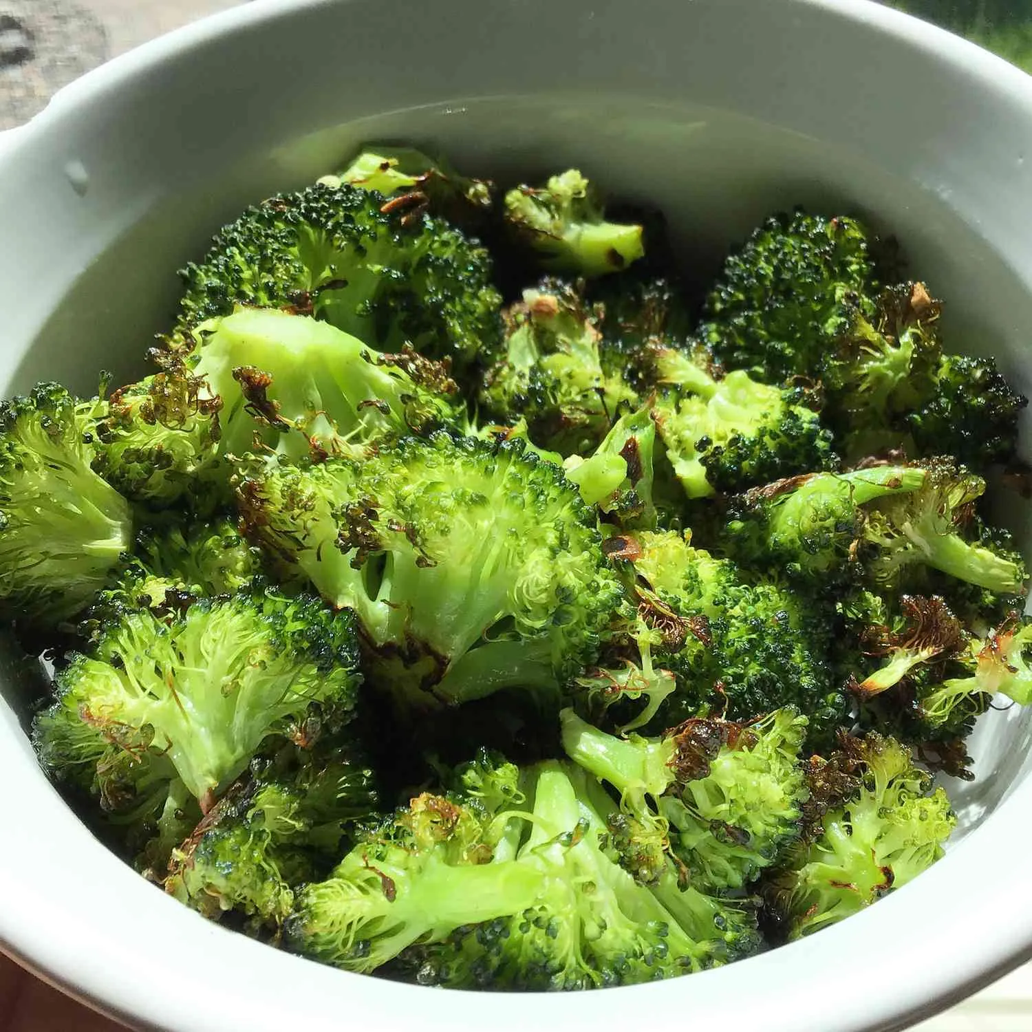 Roasted Garlic Lemon Broccoli