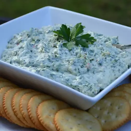 Amazing No Cook Spinach Artichoke Dip