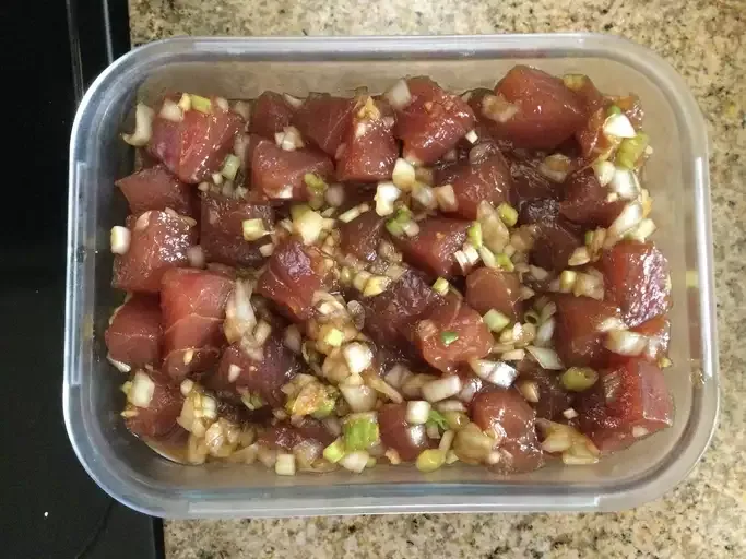 Ahi Shoyu Poke