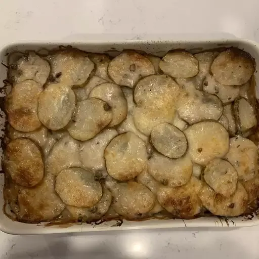 Scalloped Potatoes au Gratin