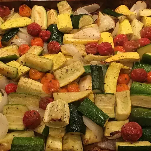 Roasted Summer Squash