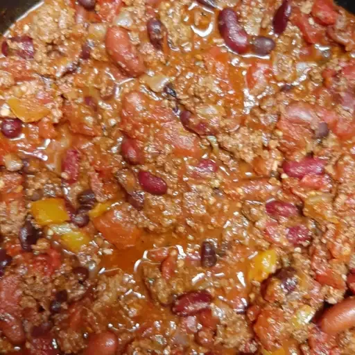 Hearty Ground Beef Chili