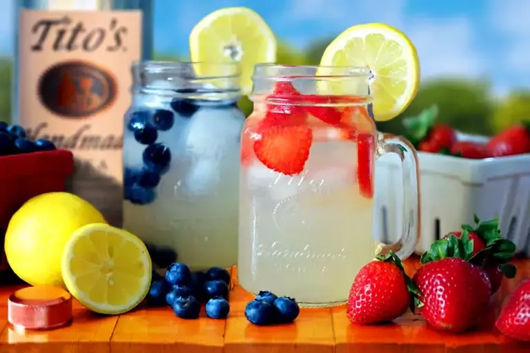 Tito's Berry Lemonade