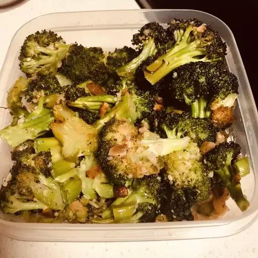 Roasted Garlic Lemon Broccoli