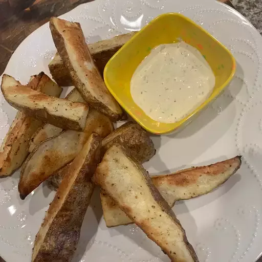 Oven-Fresh Seasoned Potato Wedges