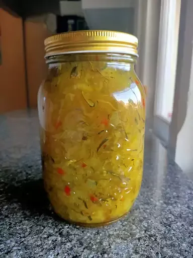 Sweet Zucchini Relish