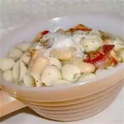 Italian White Bean and Pancetta Soup