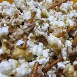 Caramel Corn and Pretzel Mix