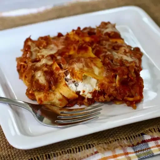 Grammy's Overnight Lasagna