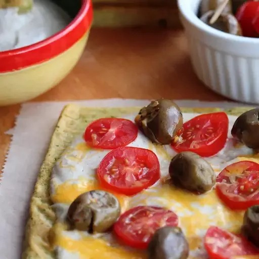 Falafel Dough Pizza