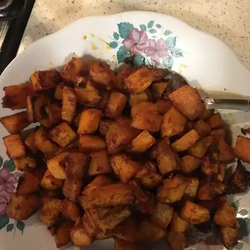 Sweet and Spicy Sweet Potatoes