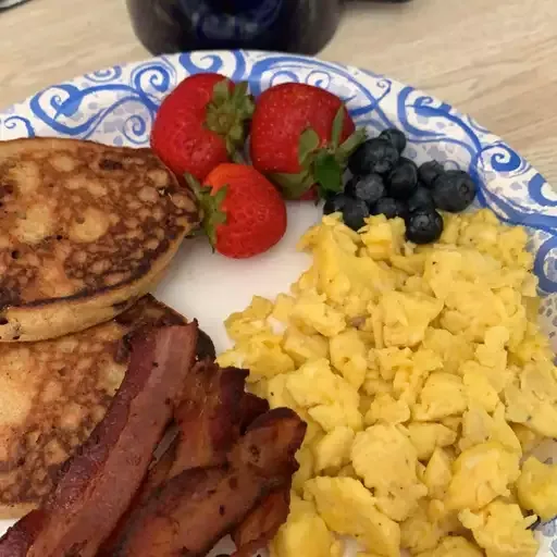 Almond Flour Pancakes from Almond Breeze