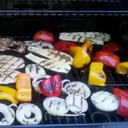 Marinated Barbequed Vegetables