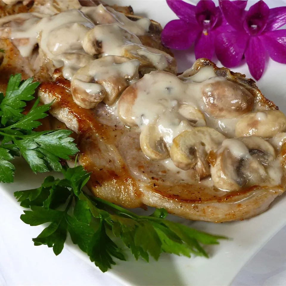 Mushroom Pork Chops