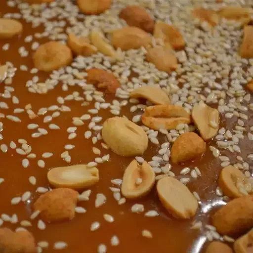 Salted Caramel Nut Brittle