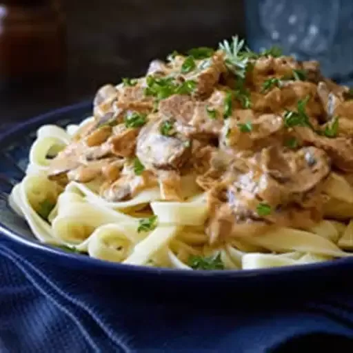 Veggie Stroganoff