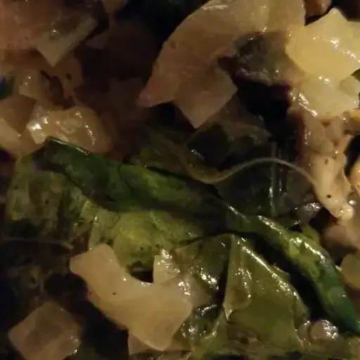 Kale and Mushroom Side