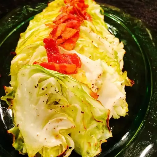 Easy Roasted Cabbage