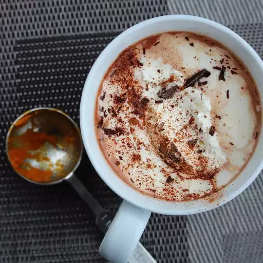 Pumpkin Spice Hot Chocolate