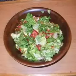 Strawberry Romaine Summer Salad