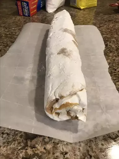 Peanut Butter Divinity Roll