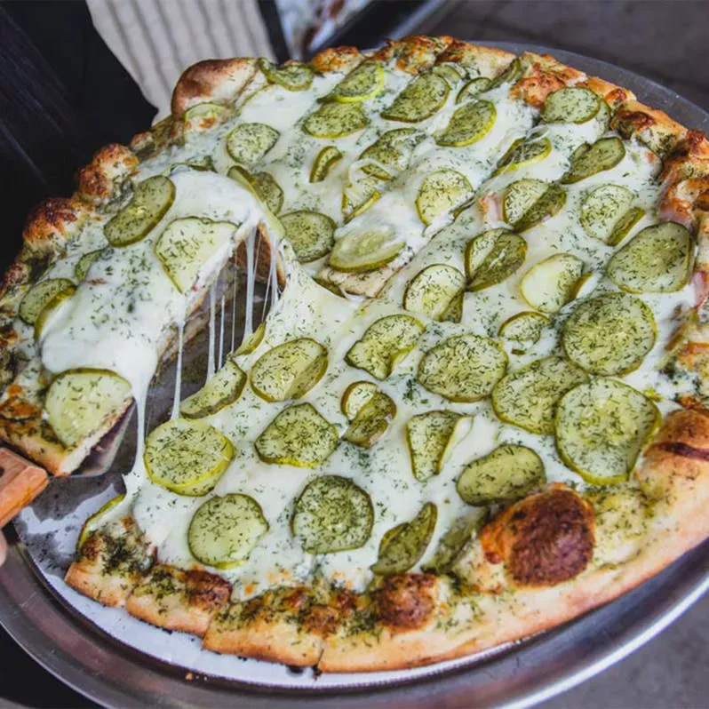 Pickle Pizza Is Kind of a Big Dill — And Now Available for Delivery