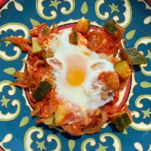 Shakshuka (Middle Eastern Breakfast Dish)