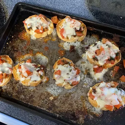 Double Tomato Bruschetta