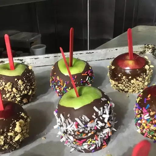 Chocolate Dipped Apples