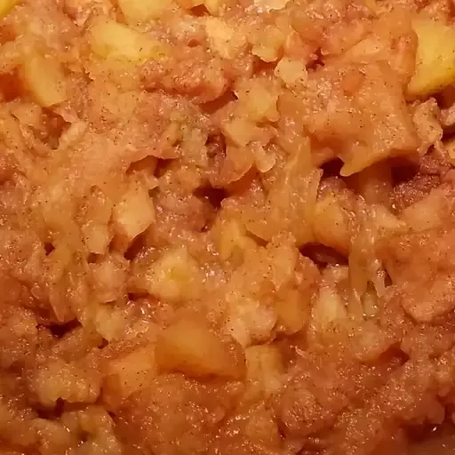 Slow Cooker Cider Applesauce (No Sugar Added)