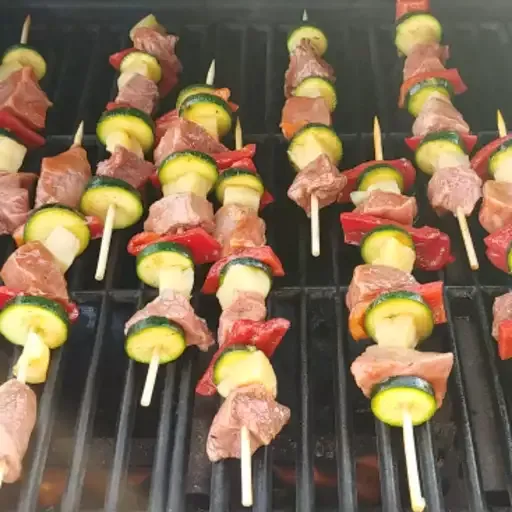 Beef Shish Kebabs for Freezer Cooking