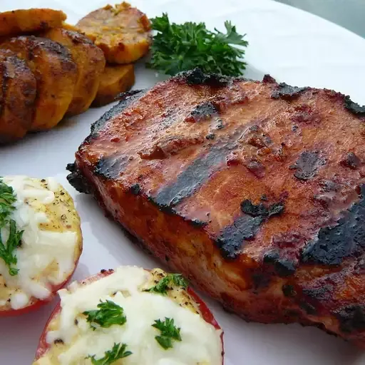 Smoky Grilled Pork Chops